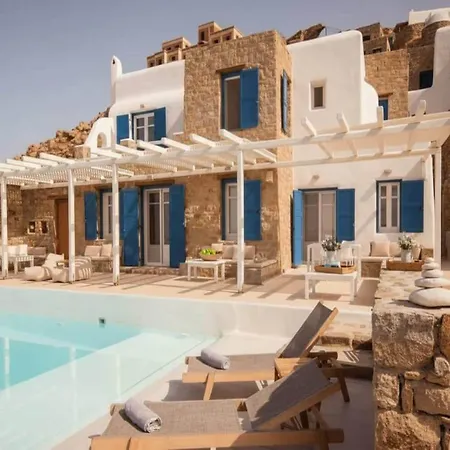 Villa Mykonos For 8 With Pool