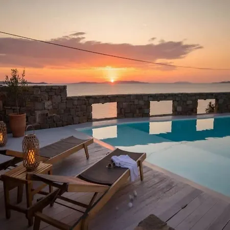 Mykonos For 8 With Pool ヴィラ Mykonos Town